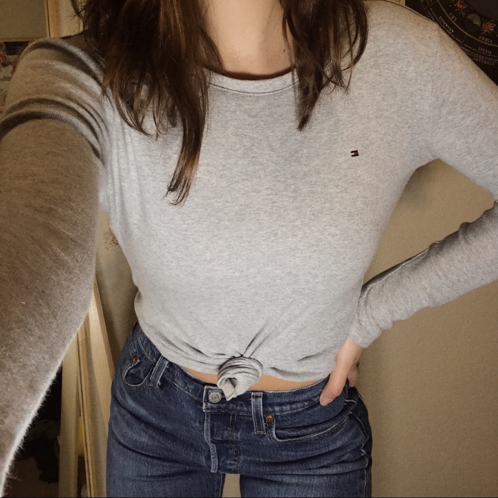 Tommy Hilfiger Grey Long Sleeve